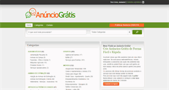 Desktop Screenshot of anunciogratis.com.br