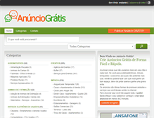 Tablet Screenshot of anunciogratis.com.br